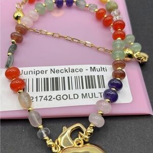 Multi-Color Beaded Necklace